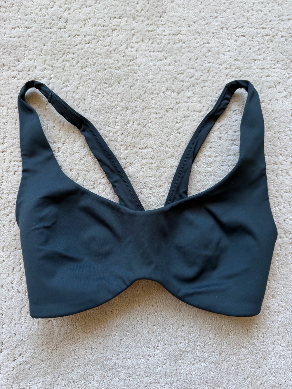 Nike SKIMS Dri-Fit Black Low Support Sports Bra